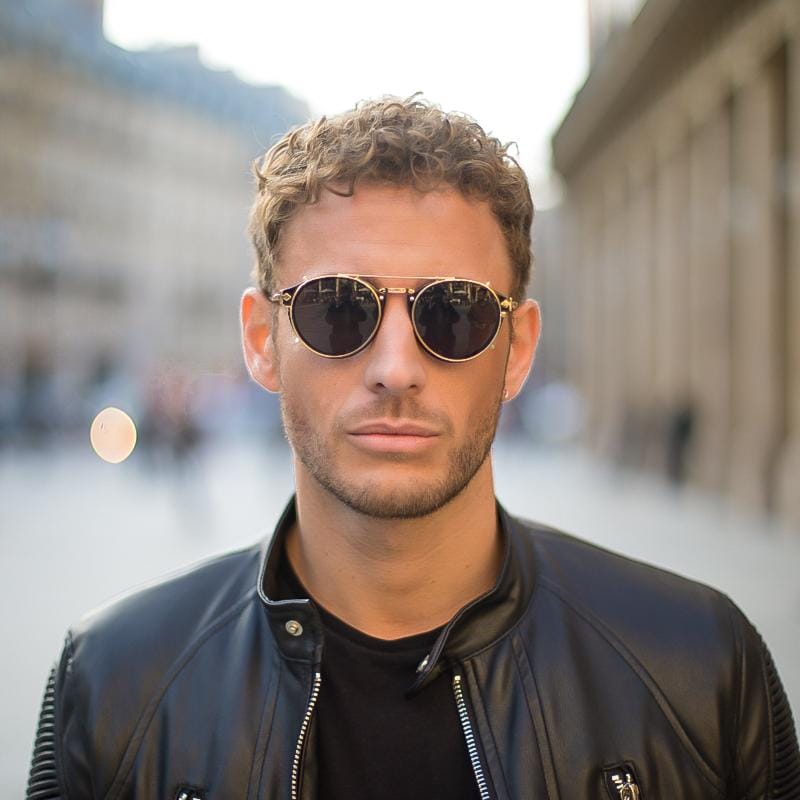 Vintage Raider Black Sunglasses 2